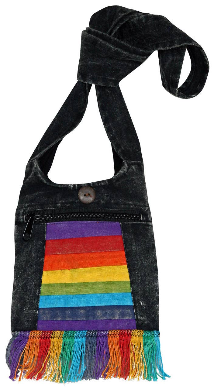 Rainbow Fringe Bag