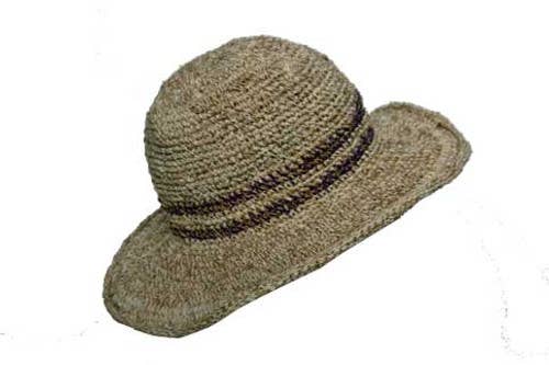 Hemp Sun Hat Stripe