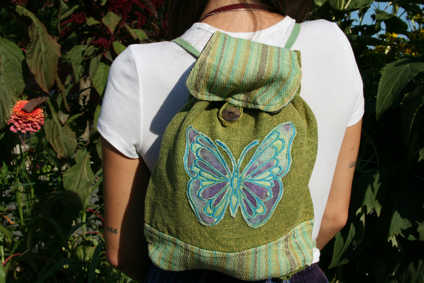 Butterfly Drawstring Back Pack • XO-9