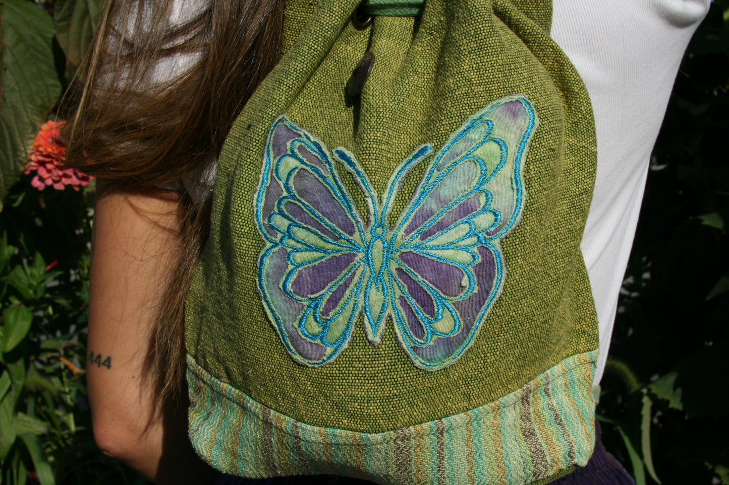 Butterfly Drawstring Back Pack • XO-9