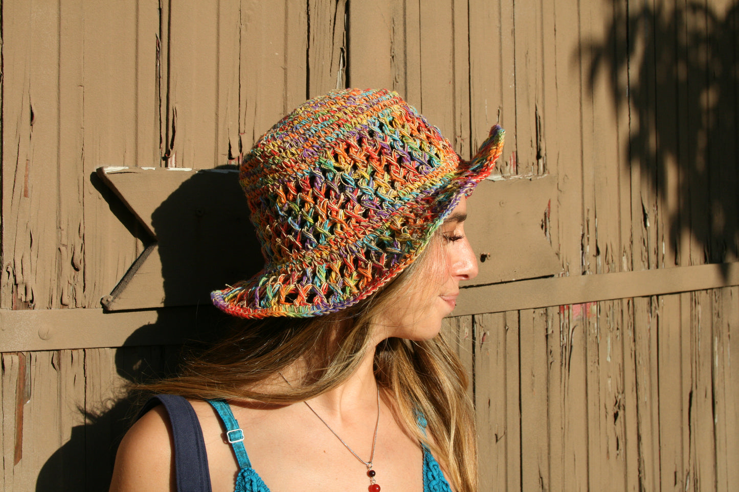Rainbow Hemp Hat • PHCS-R