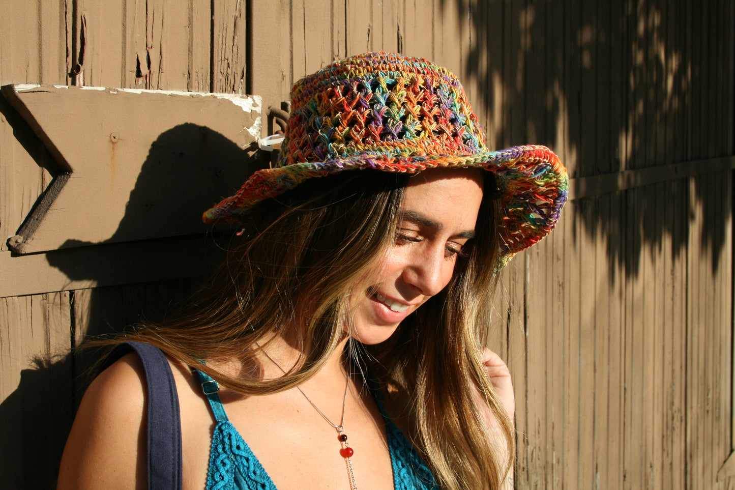 Rainbow Hemp Hat • PHCS-R