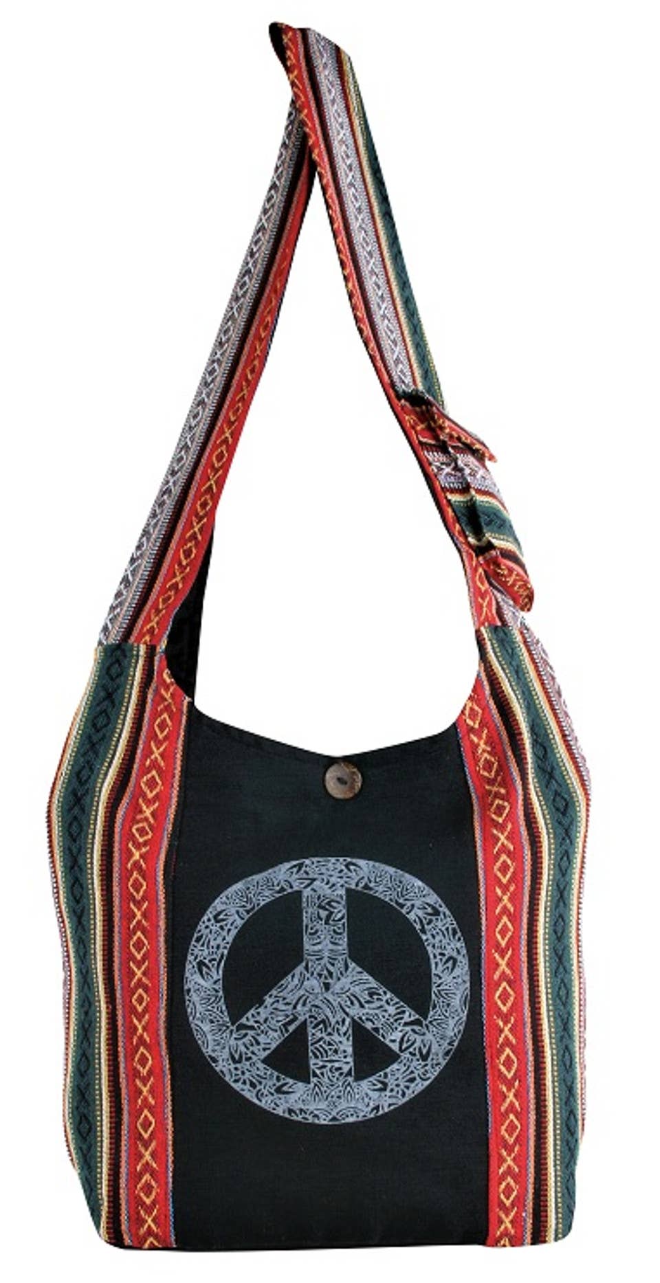 Peace Barrel Bag