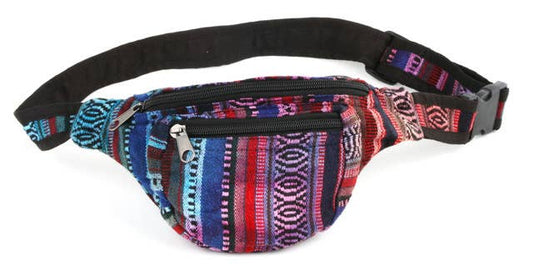 Tie Dye 3 Zip Fanny Pack