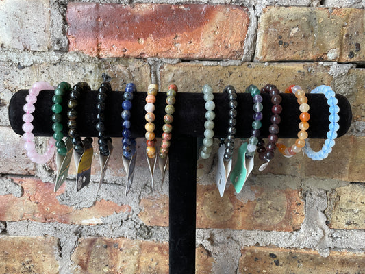 8mm Stone Energy Bracelets