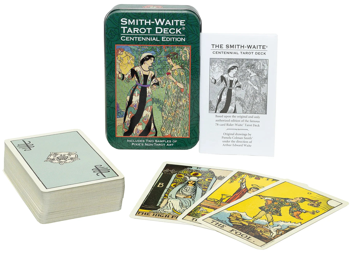 Smith-Waite Centennial Tarot Deck in a Tin