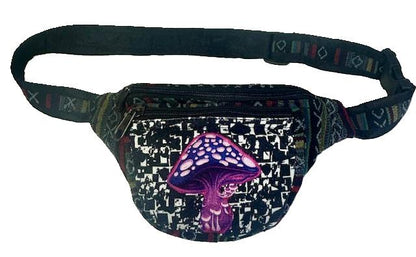 Big Alice Mushroom 3 Zip Fanny Pack • HF-140