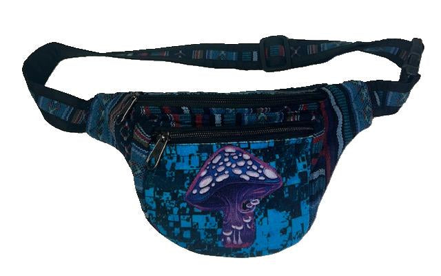 Big Alice Mushroom 3 Zip Fanny Pack • HF-140