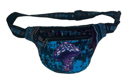Big Alice Mushroom 3 Zip Fanny Pack • HF-140
