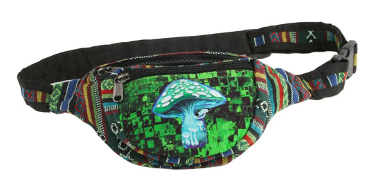 Big Alice Mushroom 3 Zip Fanny Pack • HF-140