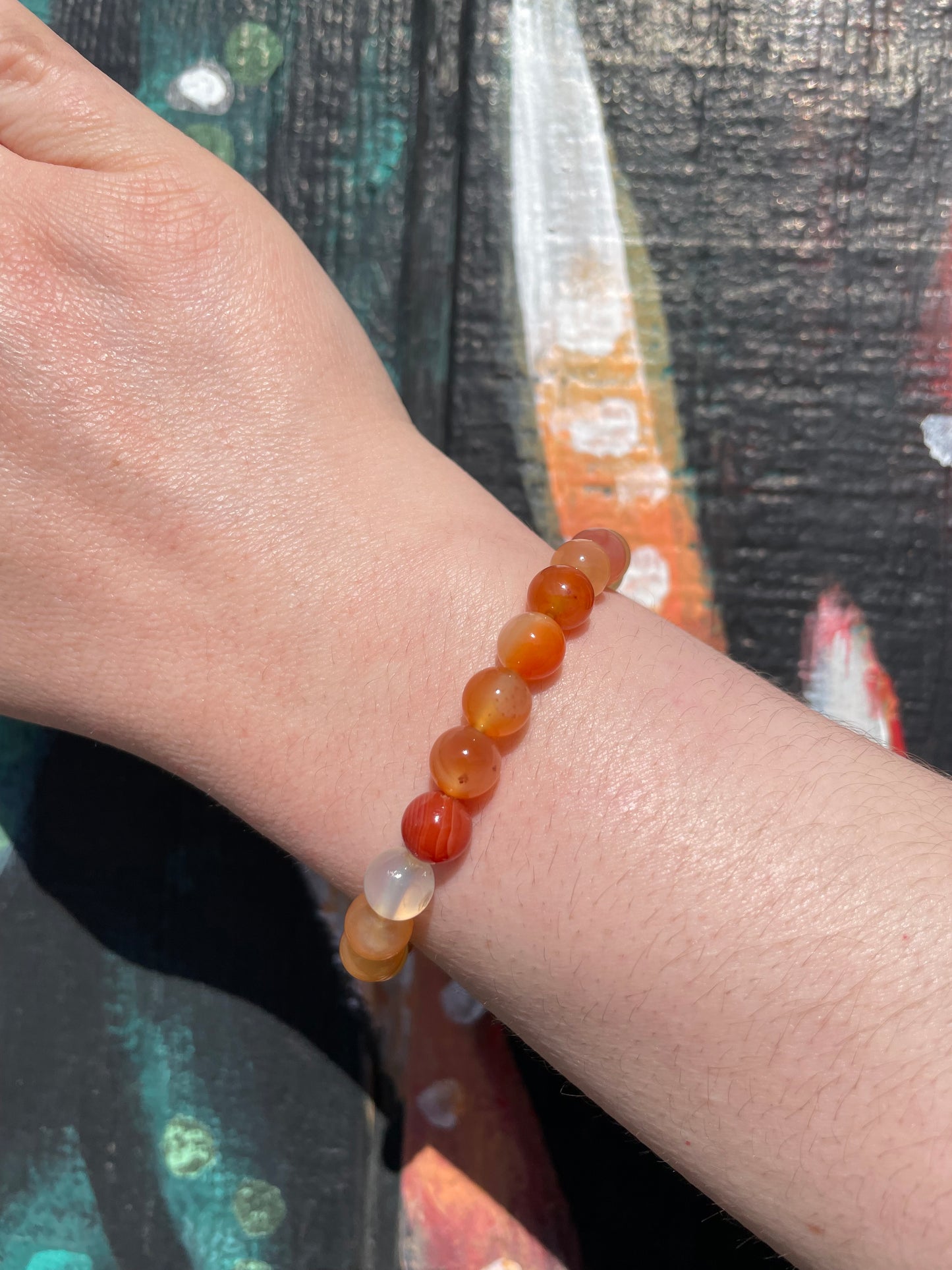 8mm Stone Energy Bracelets