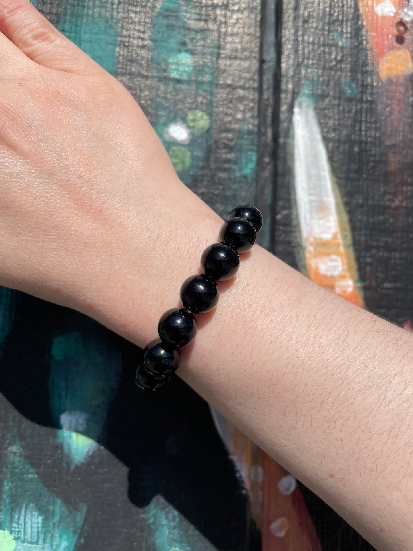 12mm Stone Energy Bracelets