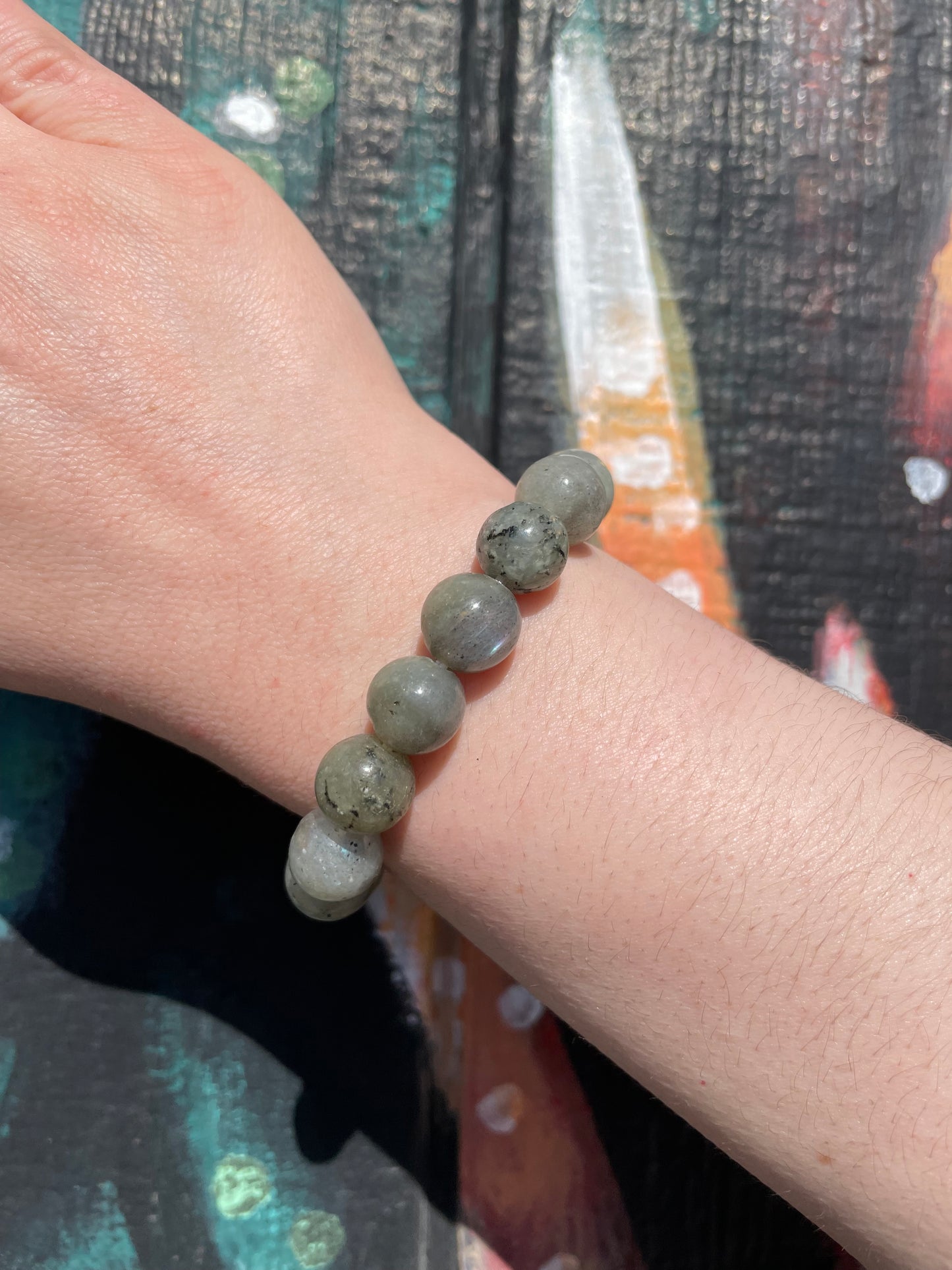 12mm Stone Energy Bracelets