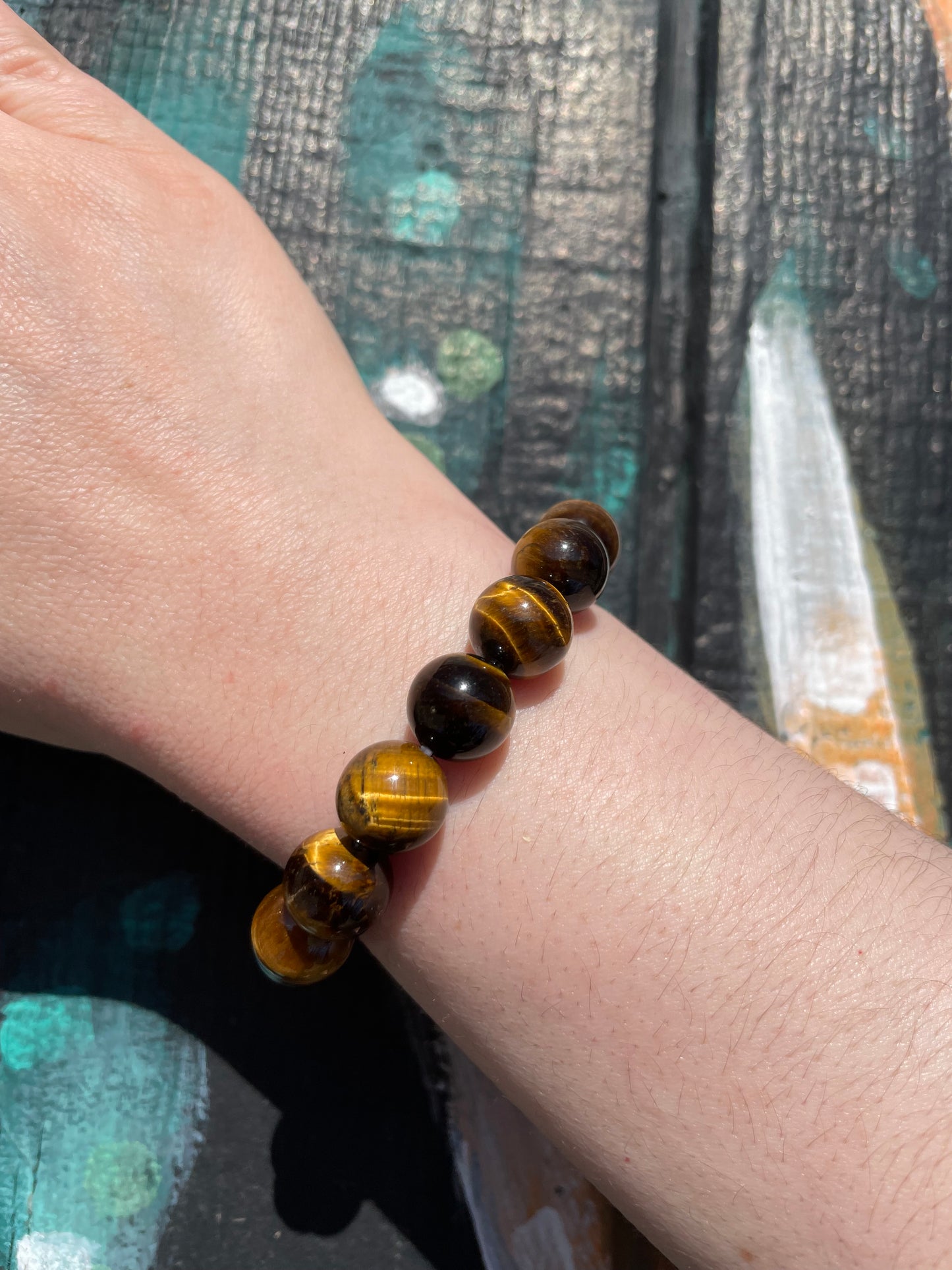 12mm Stone Energy Bracelets