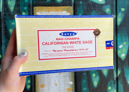 Californian White Sage Incense Sticks - Large Box