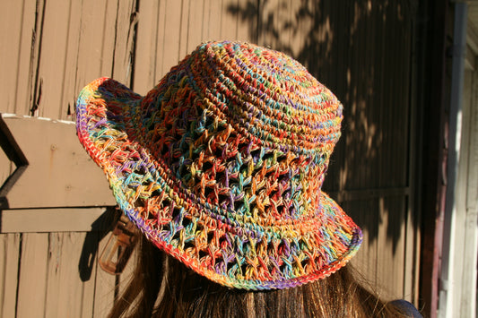 Rainbow Hemp Hat • PHCS-R