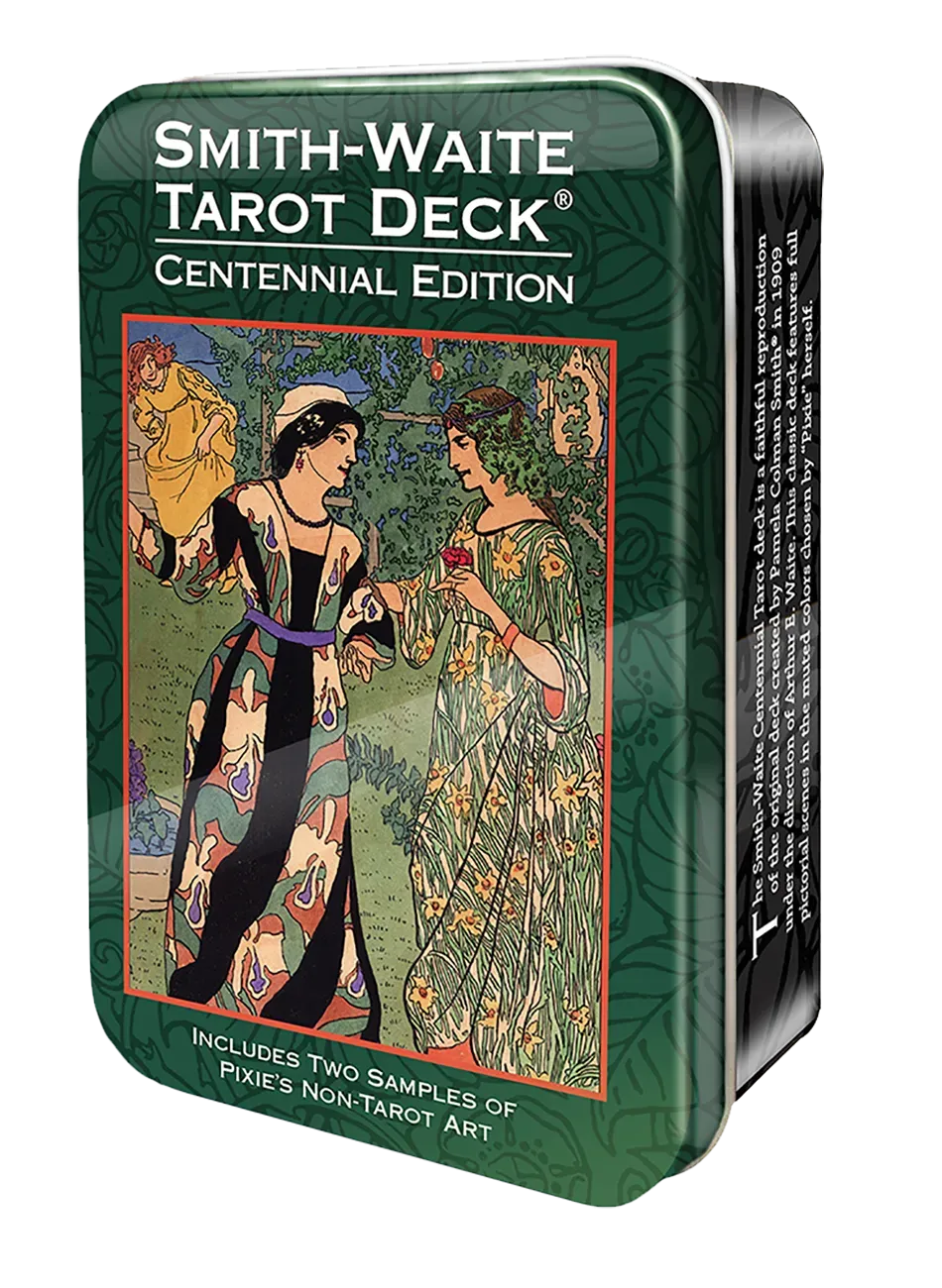Smith-Waite Centennial Tarot Deck in a Tin