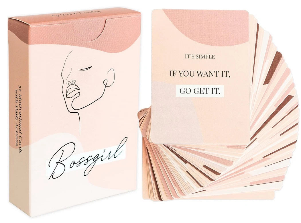 Bossgirl Daily Affirmation Cards - Inspirational & Motivational Cards