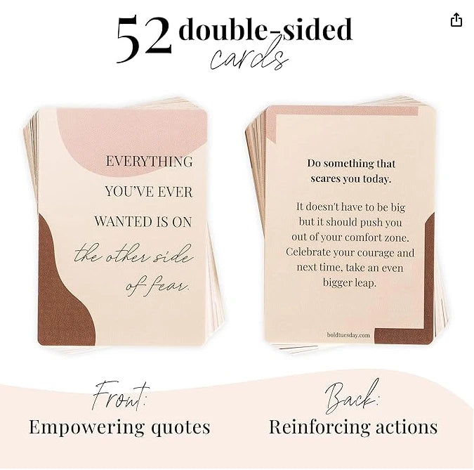 Bossgirl Daily Affirmation Cards - Inspirational & Motivational Cards