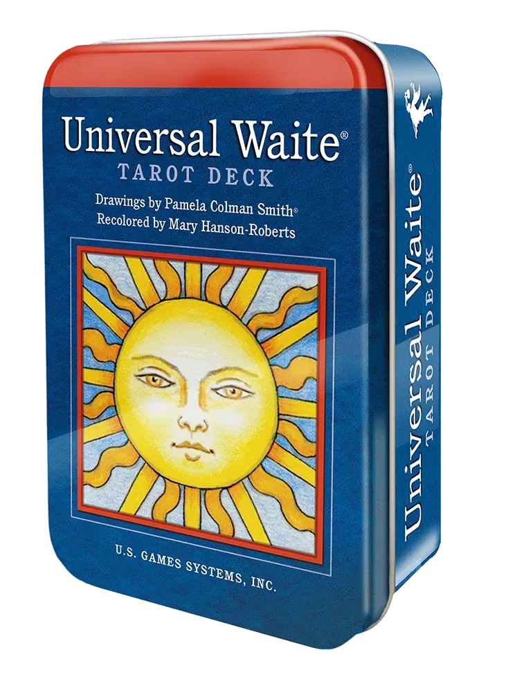 Universal Waite® Tarot Deck in a Tin